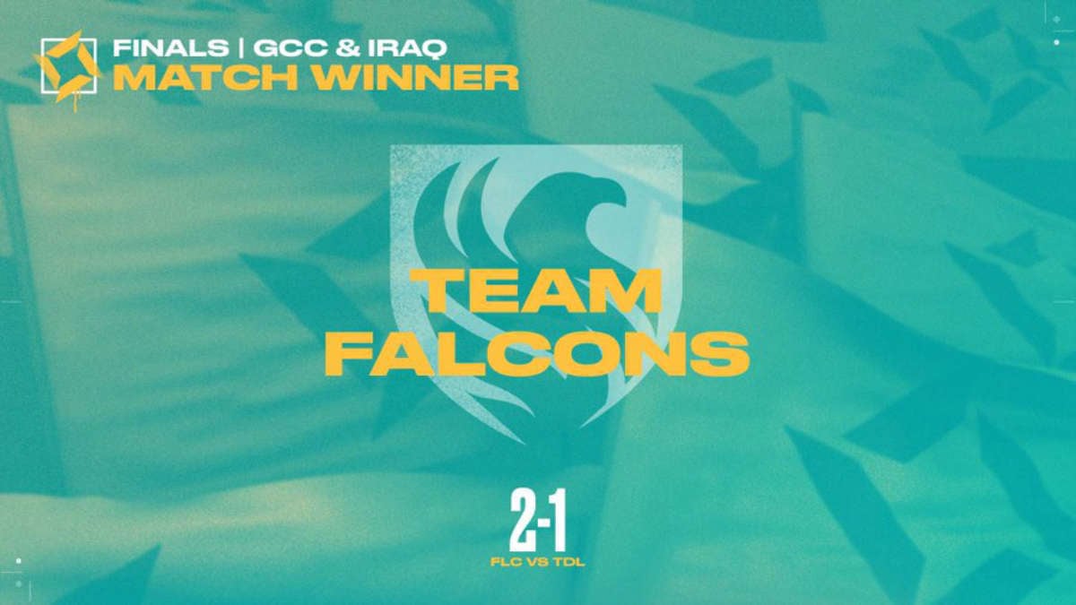 Team Falcons — чемпион VRL 2022 MENA: Resilience Stage 1 - GCC and Iraq