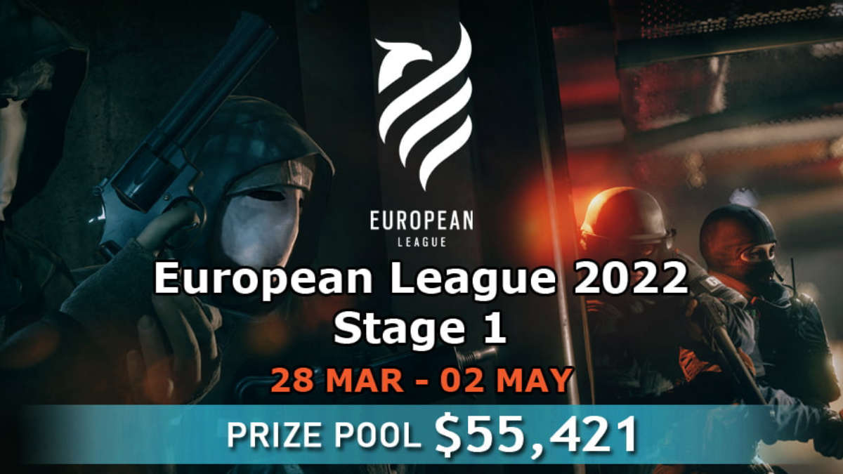 Не пропустите начало European League 2022 - Stage 1