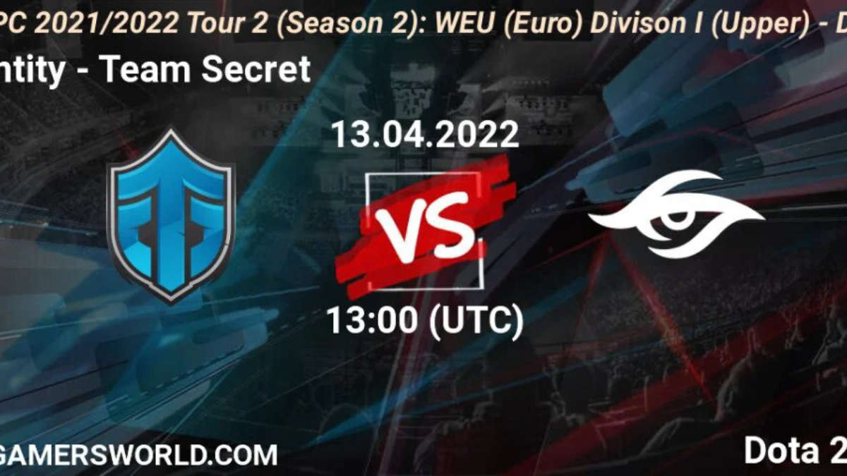 Team Secret - Entity: битва за жизнь в верхнем дивизионе Team Secret - Entity: битва за жизнь в верхнем дивизионе