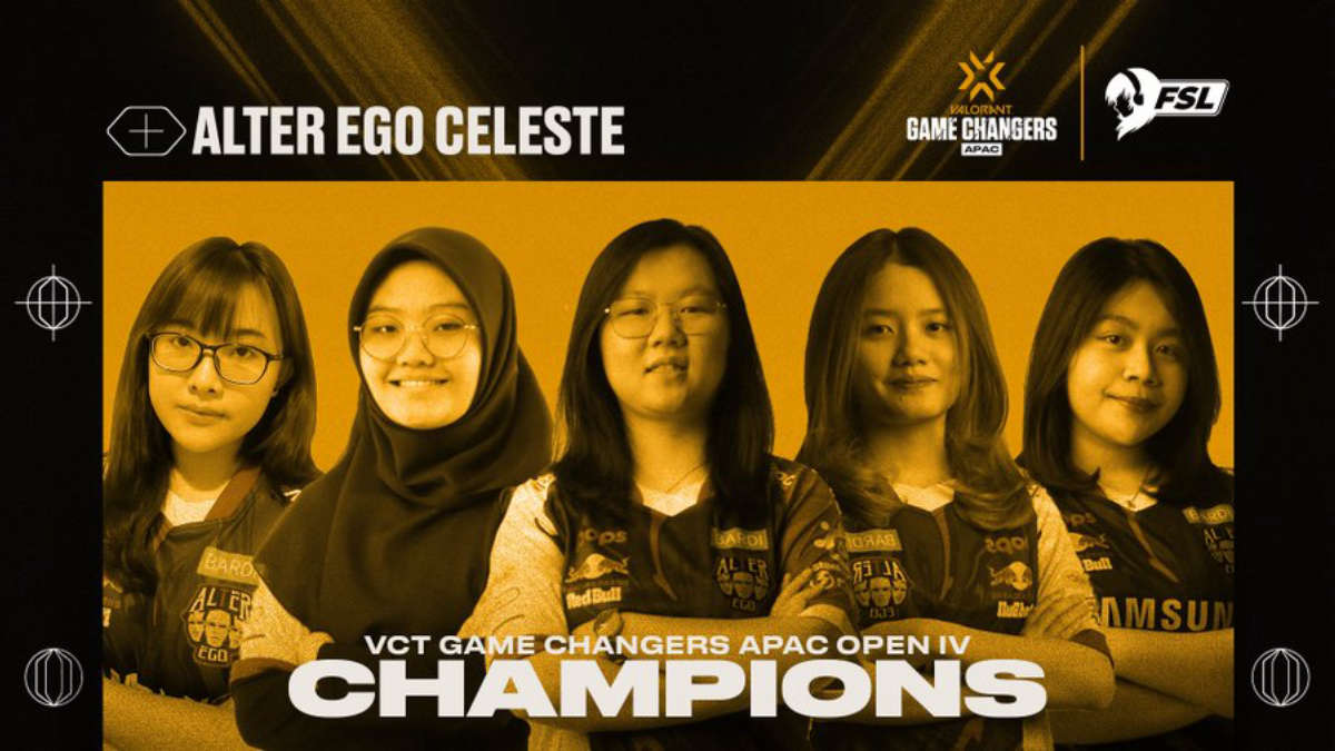 Alter Ego Celeste стала победителем VCT 2022: Game Changers APAC Open 4