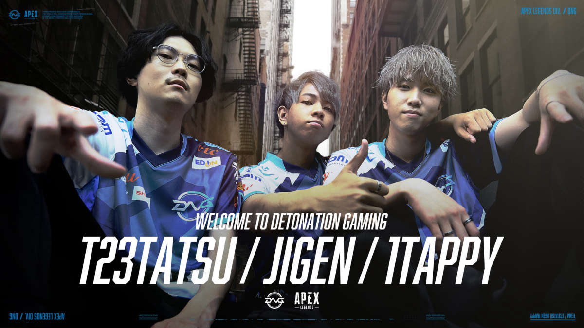 DetonatioN Gaming подписала состав по Apex Legends DetonatioN Gaming подписала состав по Apex Legends