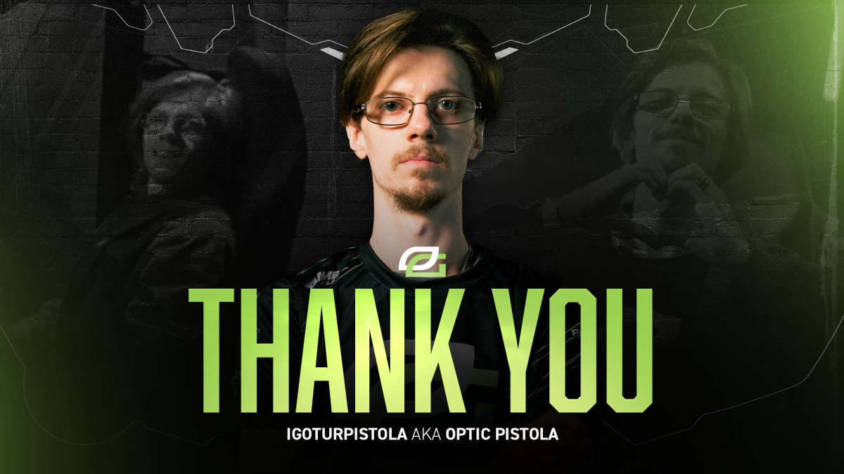 iGotUrPistola освободился от контракта с OpTic Gaming