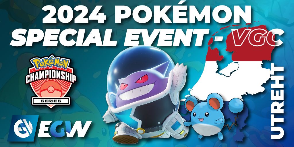 Турнир 2024 Pokémon Utrecht Special Event VGC Pokemon сетка, билеты