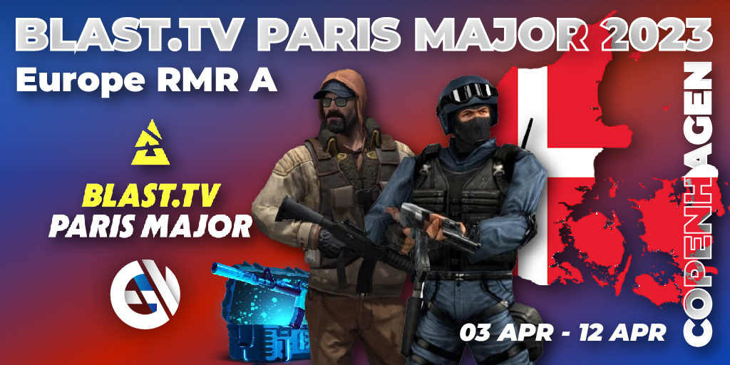 Турнир BLAST tv Paris Major 2023 Europe RMR Closed Qualifier B