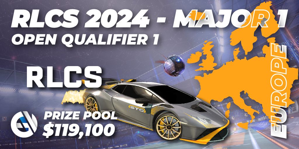 RLCS 2024 Major 1 Europe Open Qualifier 1 🎮 Rocket League турнир 📅