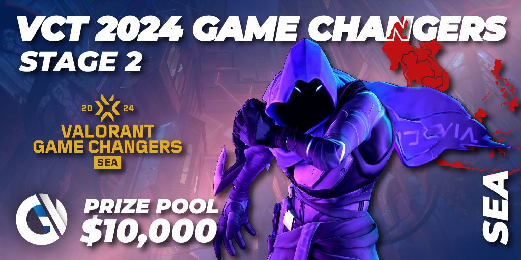 VCT 2024 Game Changers SEA Stage 2 🎮 VALORANT турнир 📅 Расписание